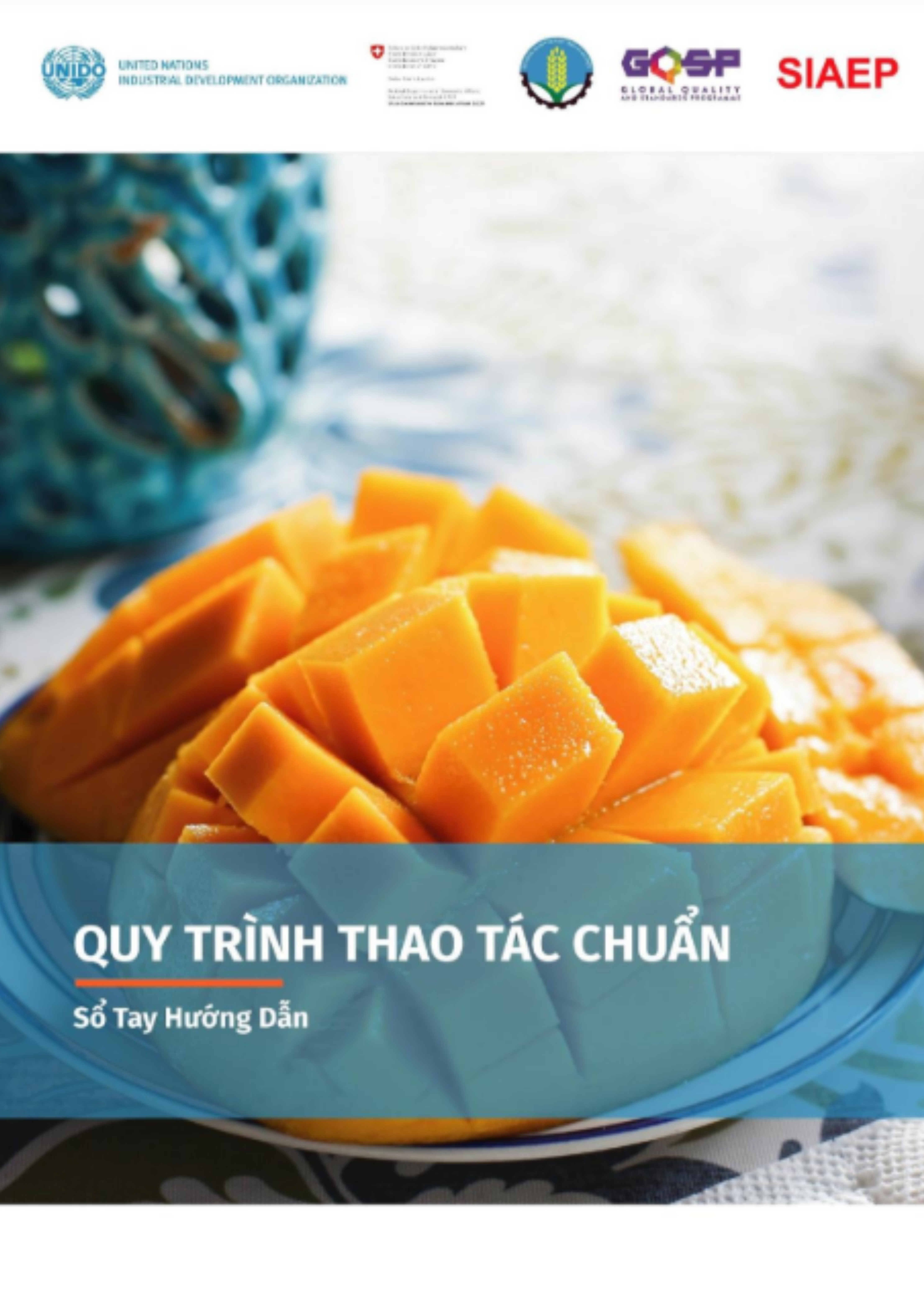Sổ tay hướng dẫn chung về bộ Quy trình Thao tác Chuẩn cho Xoài