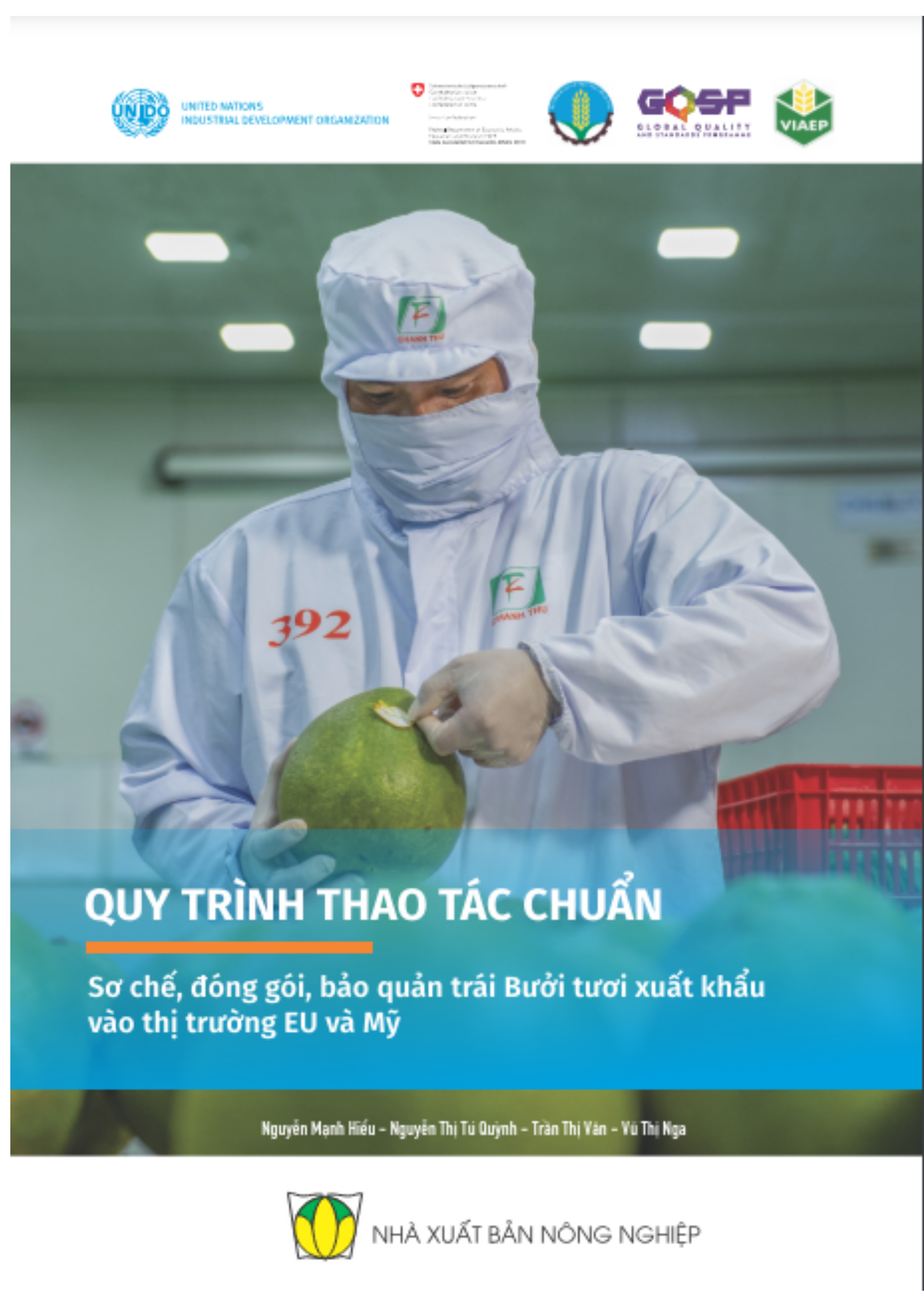 Quy trình thao tác chuẩn sau thu hoạch bưởi