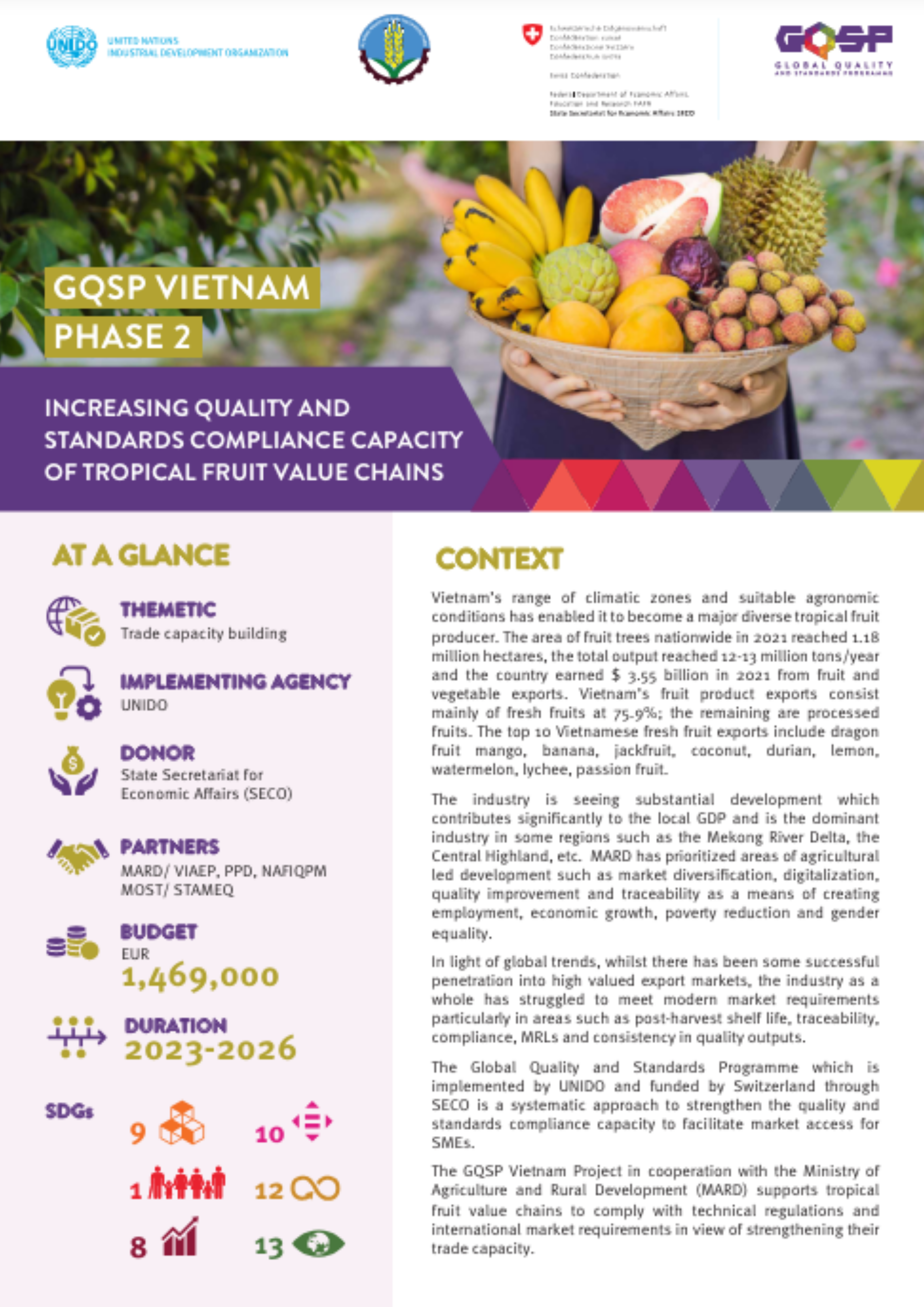 Introduction of GQSP Vietnam Phase 2